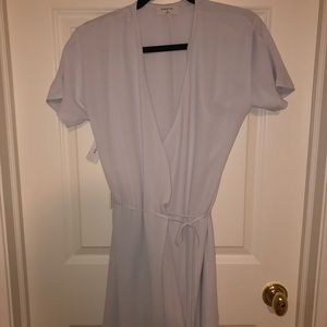 Babaton Wallace sea salt wrap dress NWT size XS